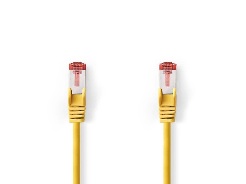 Nedis CCGP85221YE300, 30 m, Cat6, S/FTP (S-STP), RJ-45, RJ-45, Gult