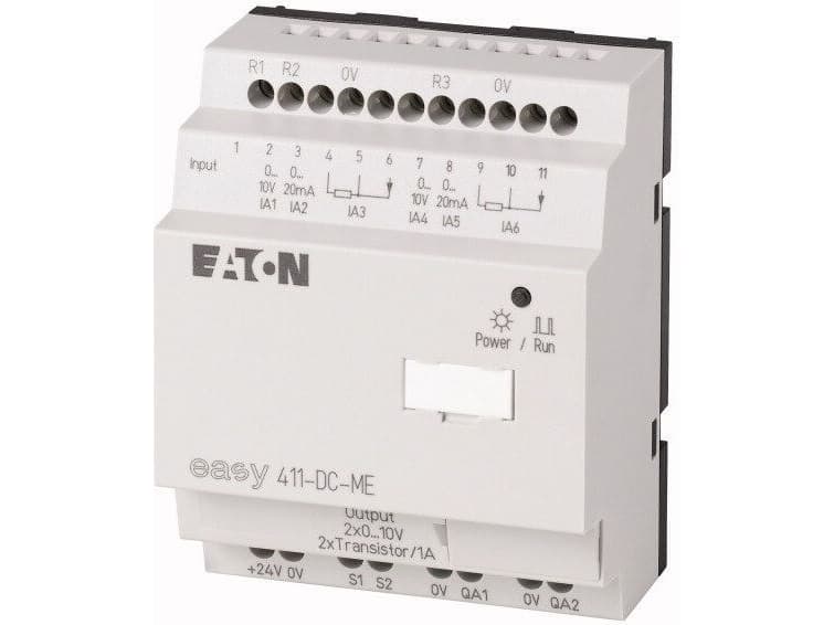 Eaton I/O module 6 I/2 analog I/2 digital EASY411-DC-ME (116567)