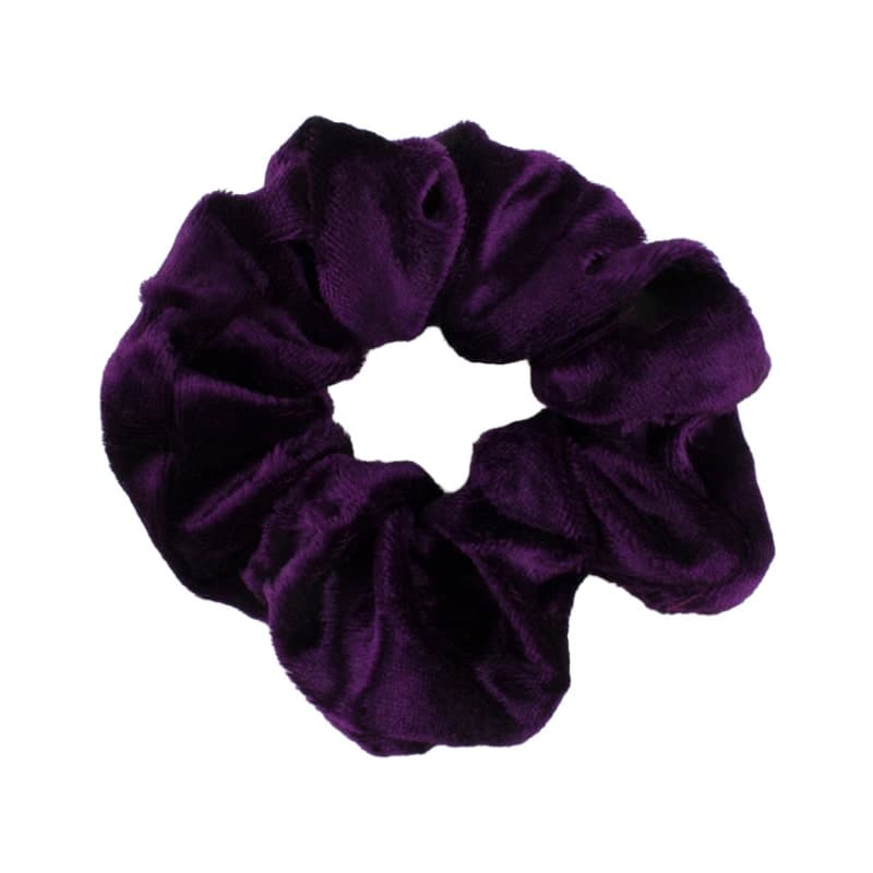 3x Hårstrikker / Scrunchies i Fløyel