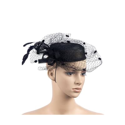 Intrigue Womens/Ladies Fascinator With Facial Veil