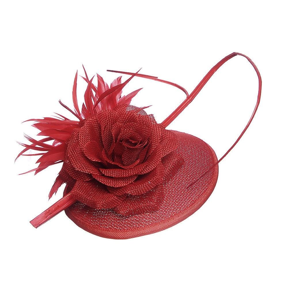 Intrigue Kvinnor / damer Rose Linen Look Fascinator