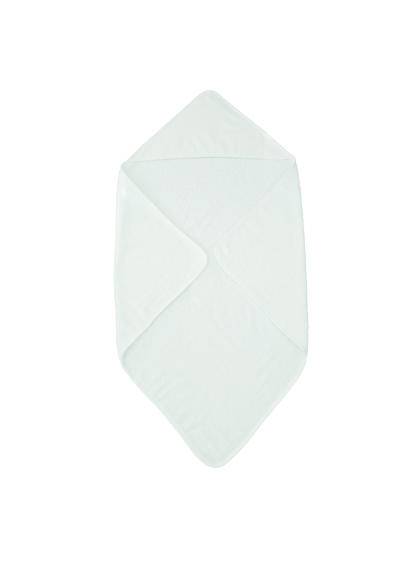 Bath cape / towel with silver cross for Orthodox Baptism - Grace of Sweden