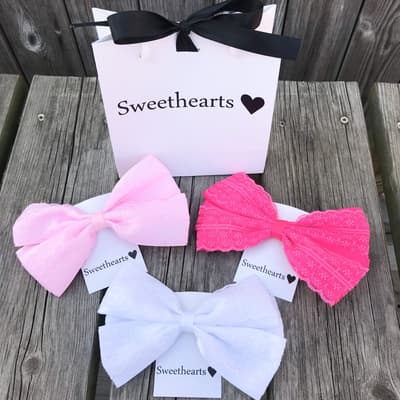 Sweethearts Hairbows - Giftset Lace