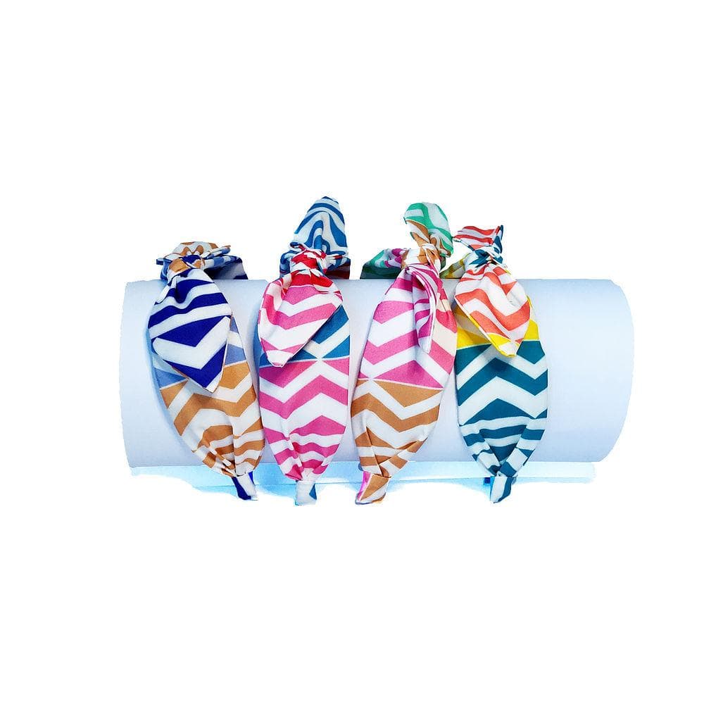 Jewel City Unisex Adult Chevron Headband (Pack of 10)