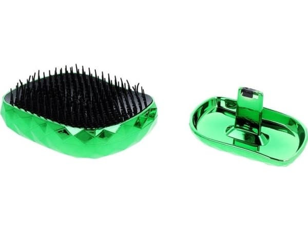 Twish TWISH_Spiky Hair Brush Model 4 Diamond Green hairbrush