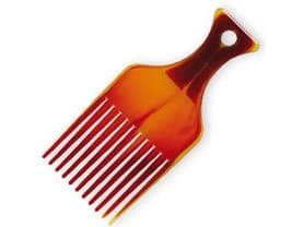 Top Choice afro S amber comb (60274)