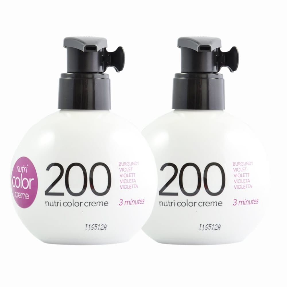 2-pack Revlon Nutri Color Creme 200 Burgundy Violet 270ml