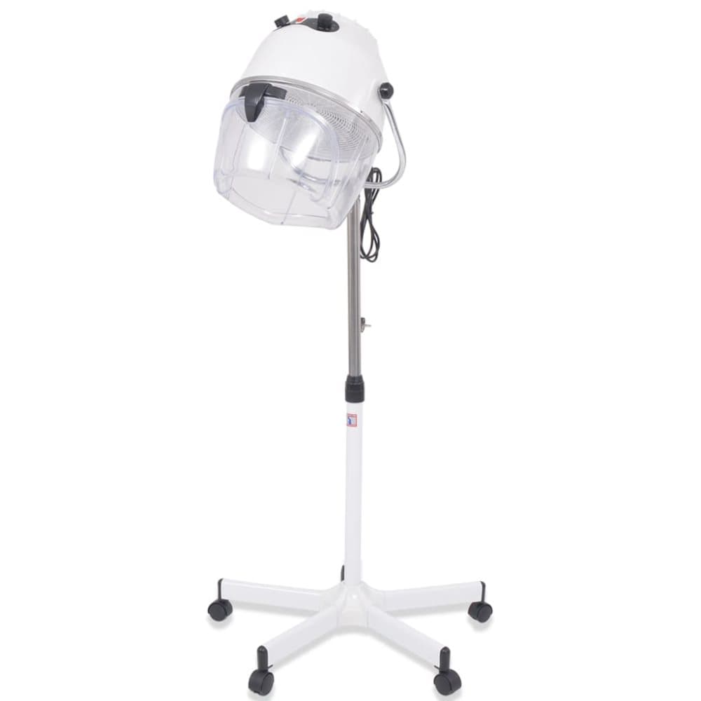 vidaXL Hårfønerhette salong 180 cm hvit