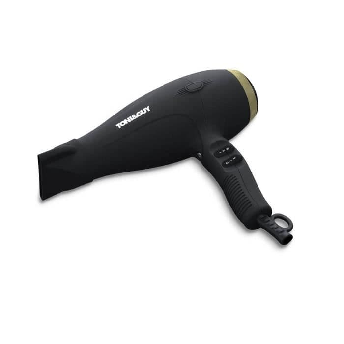 TONI & GUY TGDR5367ER - Kompakt AC-hårtørrer - 2 temperaturer - 2 hastigheder - 3 m ledning
