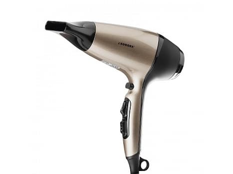 Aurora AU 3526, Svart, Gull, Monoton, Hengering, 1,6 m, 2000 W