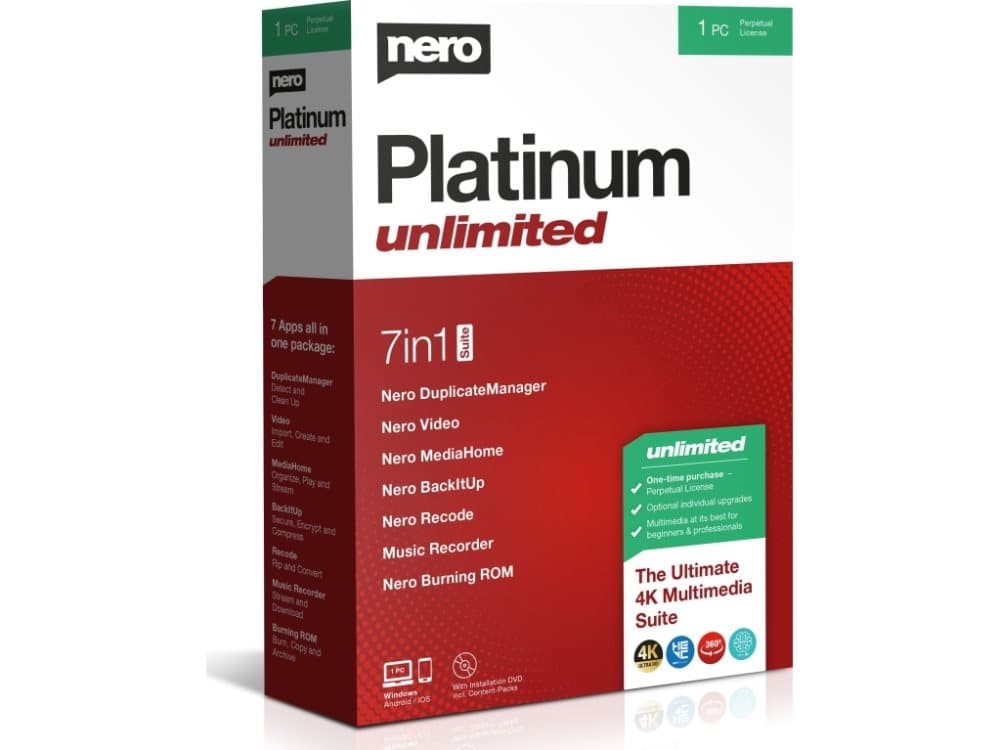 Nero Nero Platinum Unlimited BOX