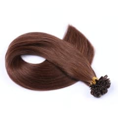 100 stk brasilianske Remy Keratin vokssløjfer # 4, 100gram, 45cm