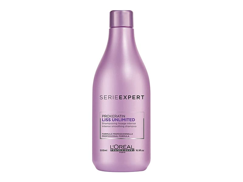 L’Oréal Paris (public) Serie Expert Liss Unlimited, Kvinna, Professionell, Schampo, Ostyrigt hår, Svart, Blond, Brun, Chestnut colour, Röd, 500 ml