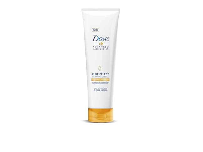 Dove Advanced Hair Series Pure 250ml, Kvinner, 250 ml, Non-professional hair conditioner, Livløst hår, Normalt hår, Ernæring, Shine (lys), Utjevning,