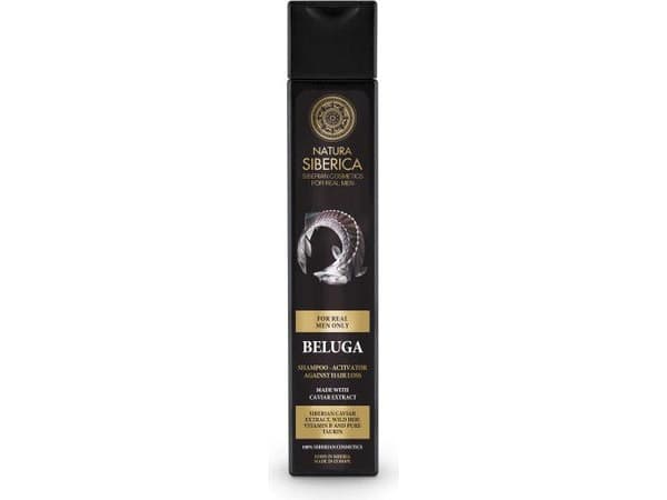 Natura Siberica Men Shampoo for hair growth stimulation Beluga Caviar 250ml