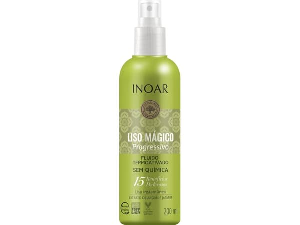 Inoar Spray Fluid för hår INOAR INOAR Liso Magico Progressivo 200 ml