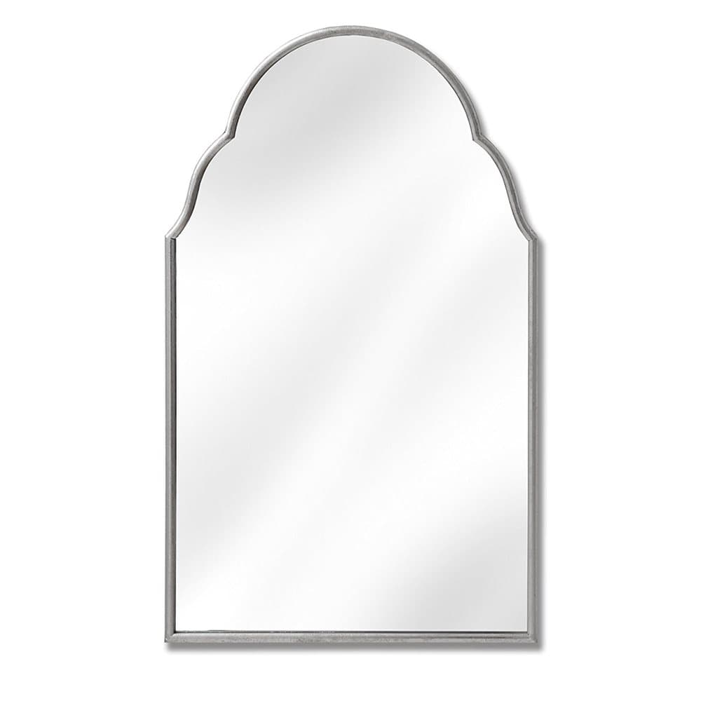 Hill Interiors Arabesque Design Silver Wall Mirror
