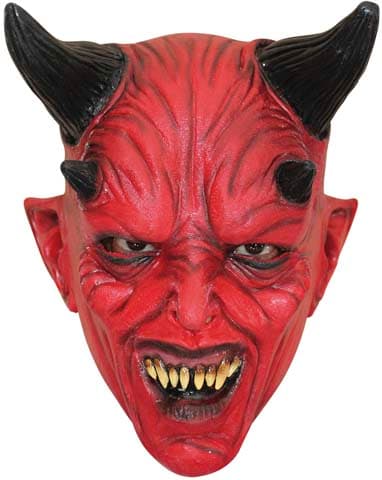 Latexmask Djävul Barn