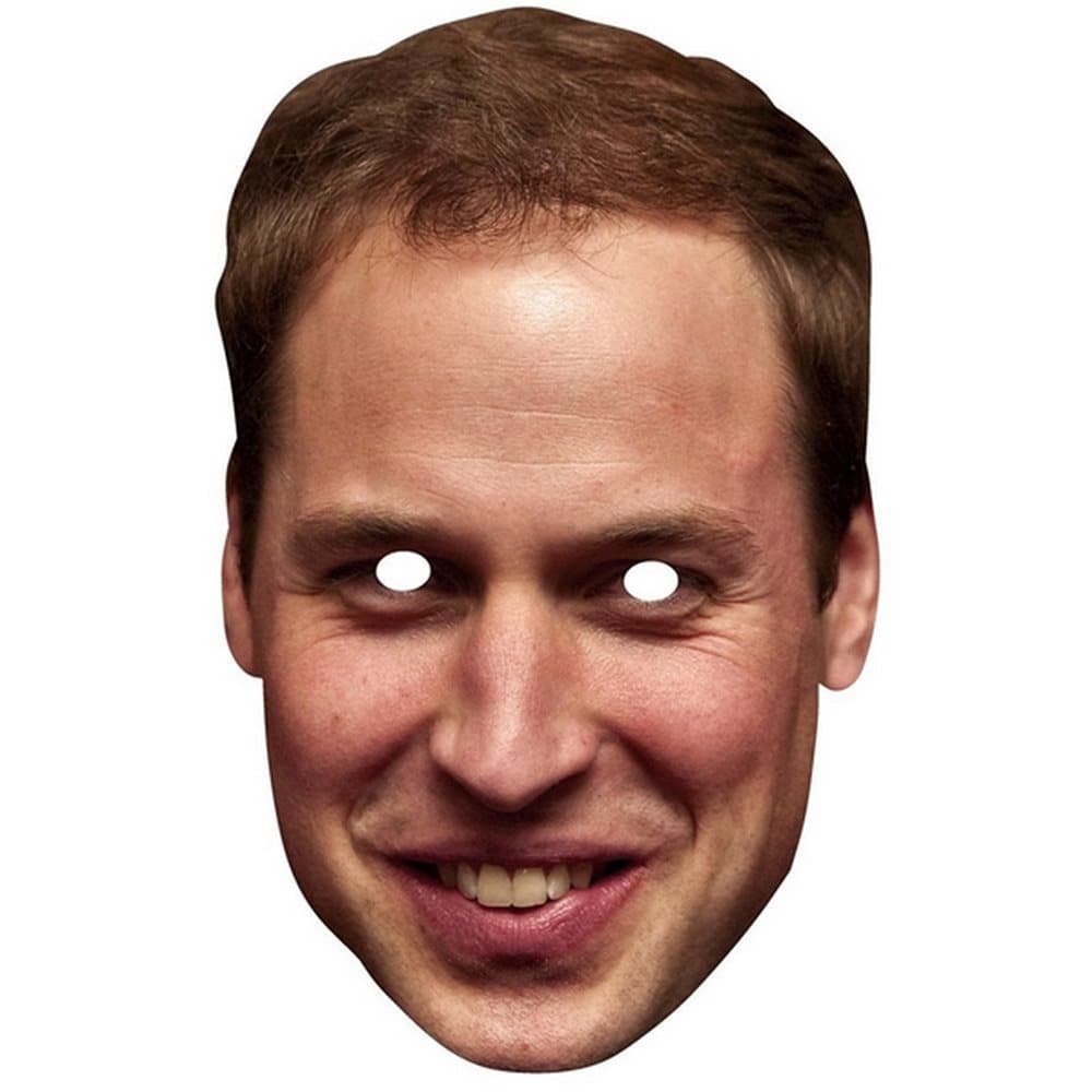 Prince William Celebrity Face Mask