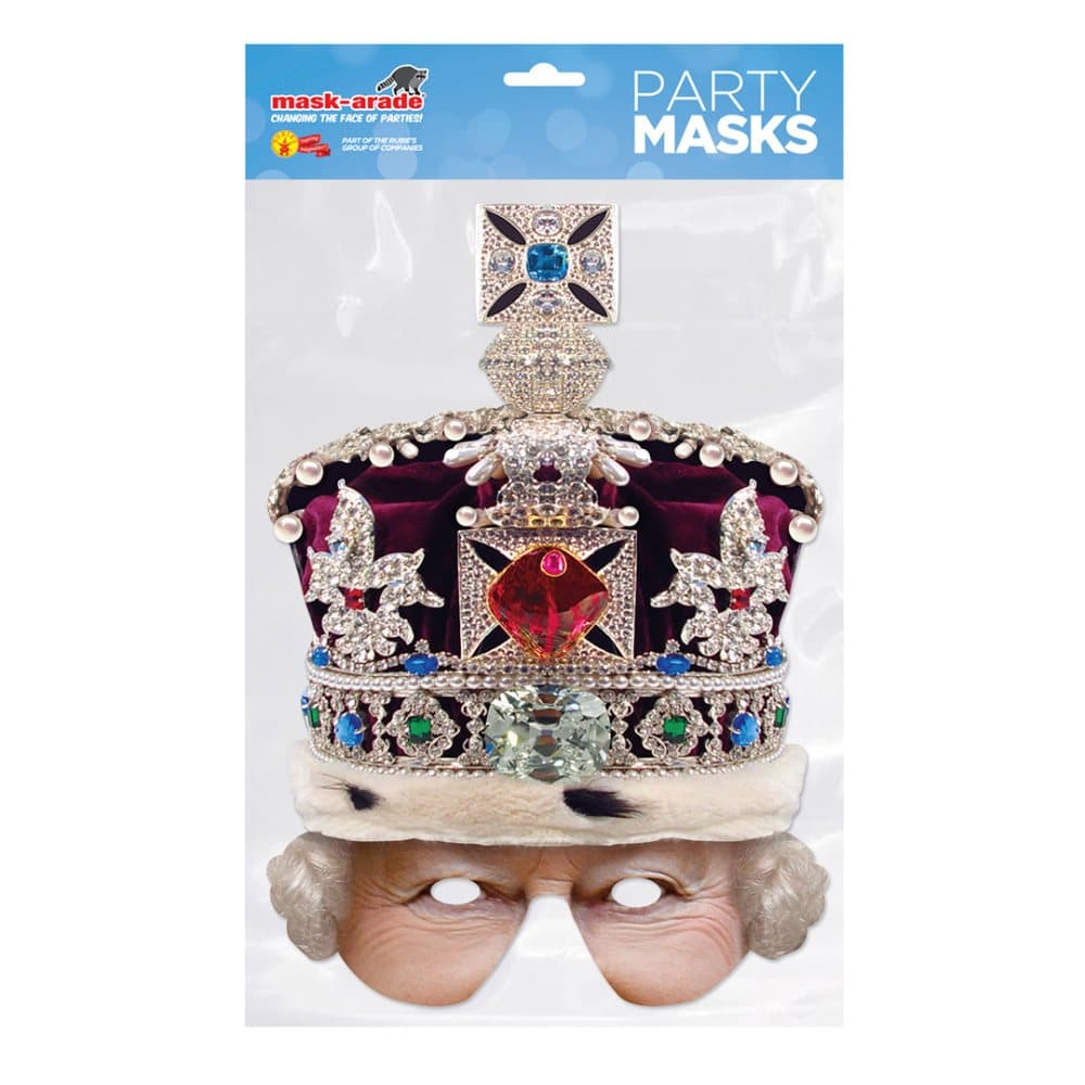 Bristol Novelty Womens/Ladies Queen Elizabeth Card Eye Mask