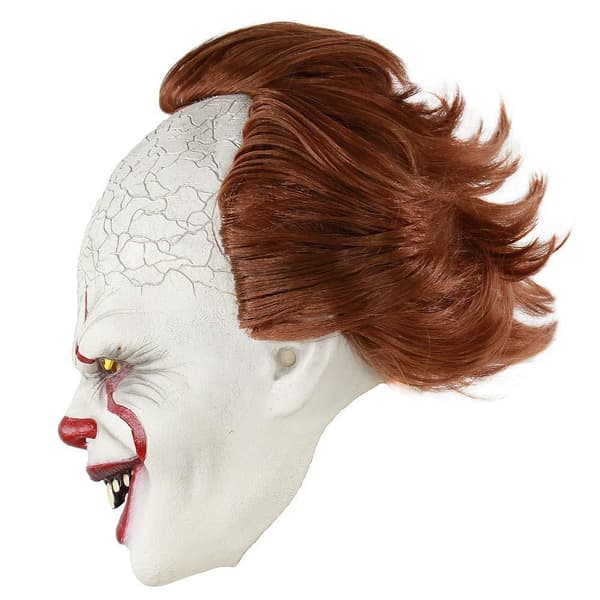 Pennywise-mask i Latex - Halloween