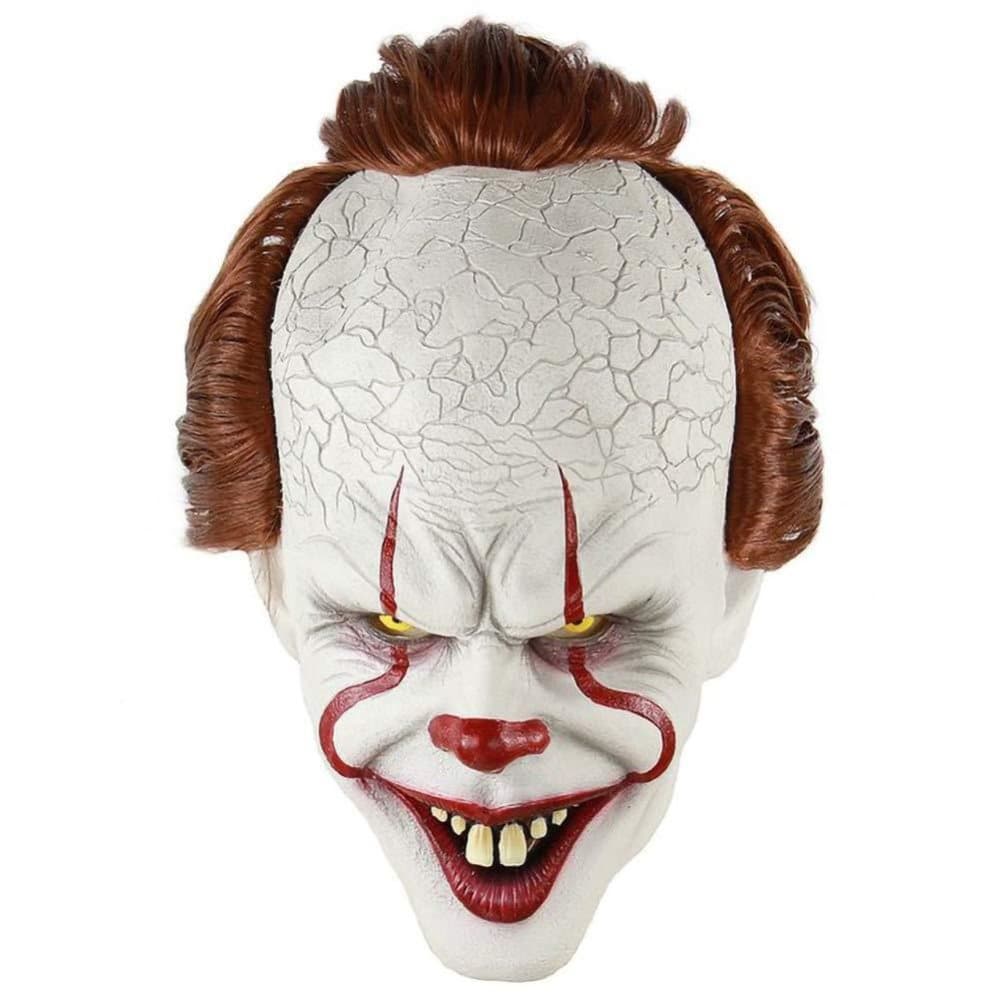 Pennywise-maske i Latex - Halloween