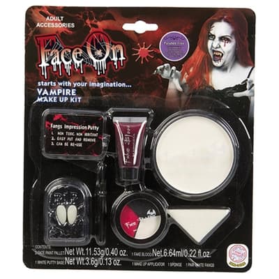 Lyxigt Vampyr Sminkset / Sminkkit - Smink - 5 Delar - Halloween