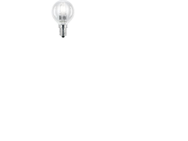 Philips Halogen Classic Halogenlyspære 8727900831467, 28 W, E14, Standard størrelse, dimmbar, 2000 timer, 370 lm, Varm hvit