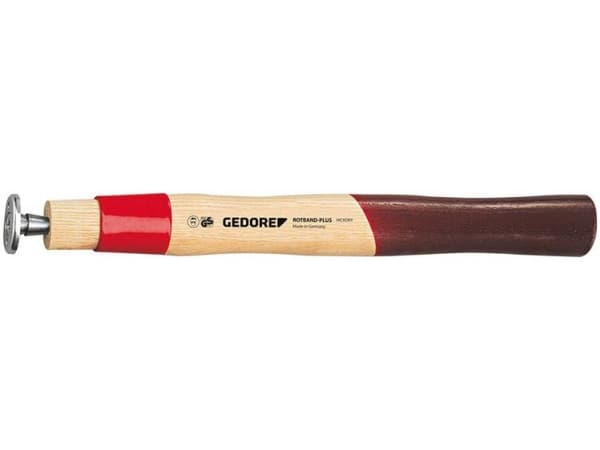 Gedore E-609 H-3-90, Verktygshandtag, Trä, Brun, Röd, Trä, Halkfritt grepp, Gedore, 990 g