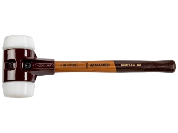 Halder SIMPLEX soft-face mallet 80 SUPERPLASTIC TE SIMPLEX