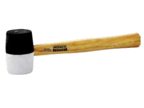 Modeco Rubber mallet with wooden handle 680g (MN-31-224)