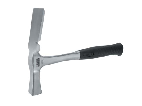 Modeco Berlin bricklayer hammer with steel handle 600g (MN-32-013)