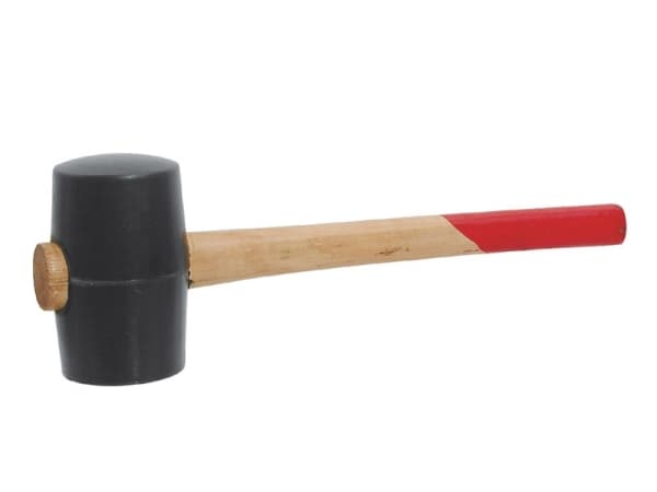 Modeco Rubber mallet with wooden handle 400g (MN-31-008)