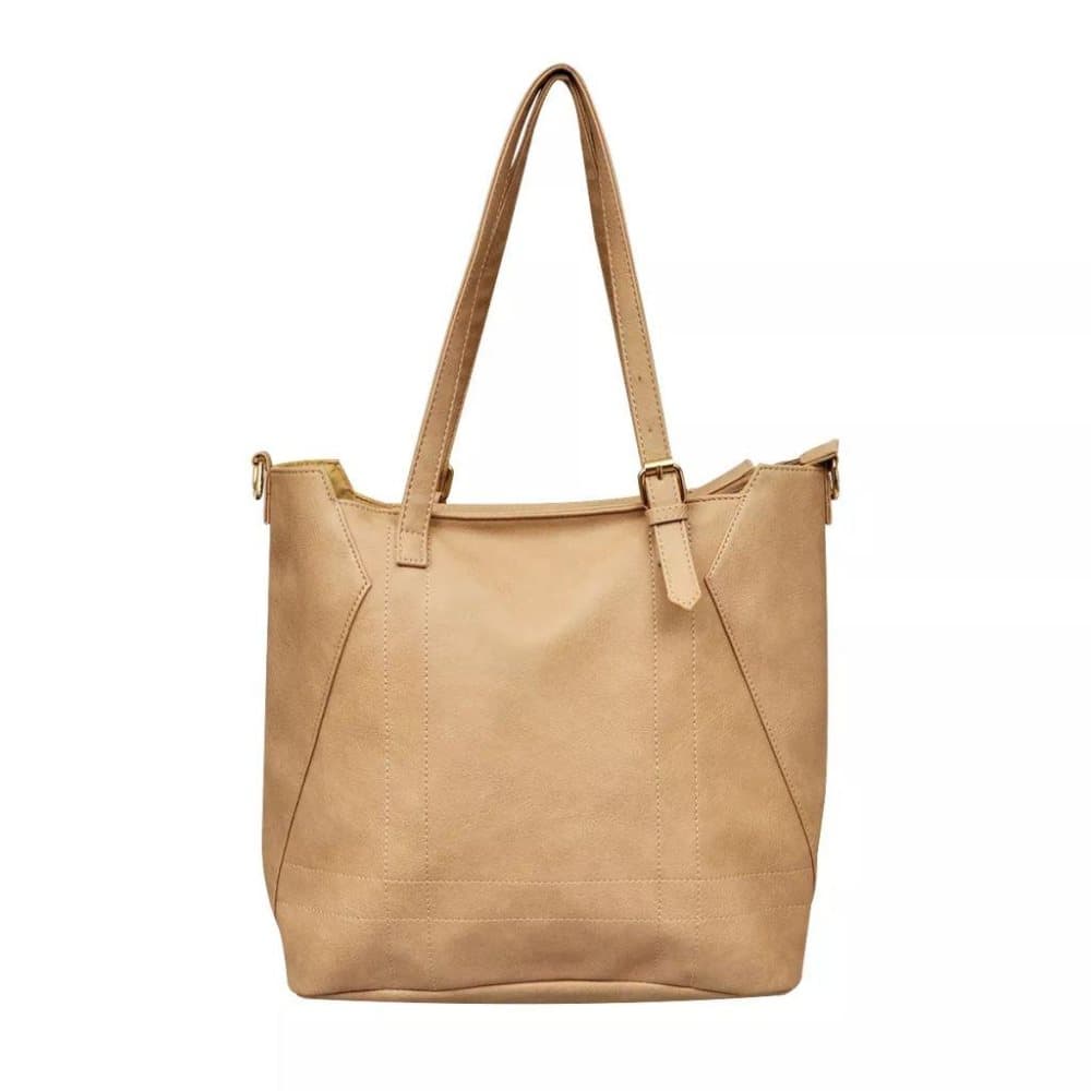 vidaXL Beige firkantet mulepose
