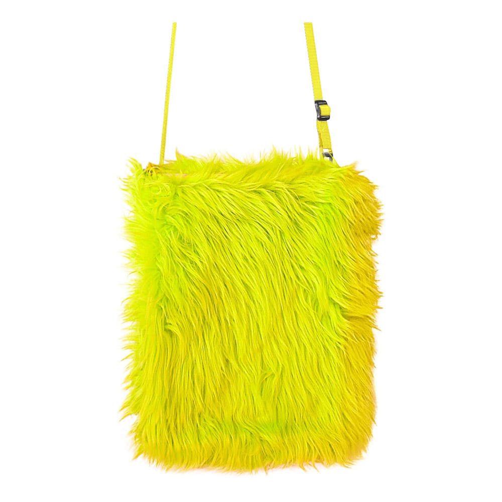 Håndveske Fluffy Neon Gul