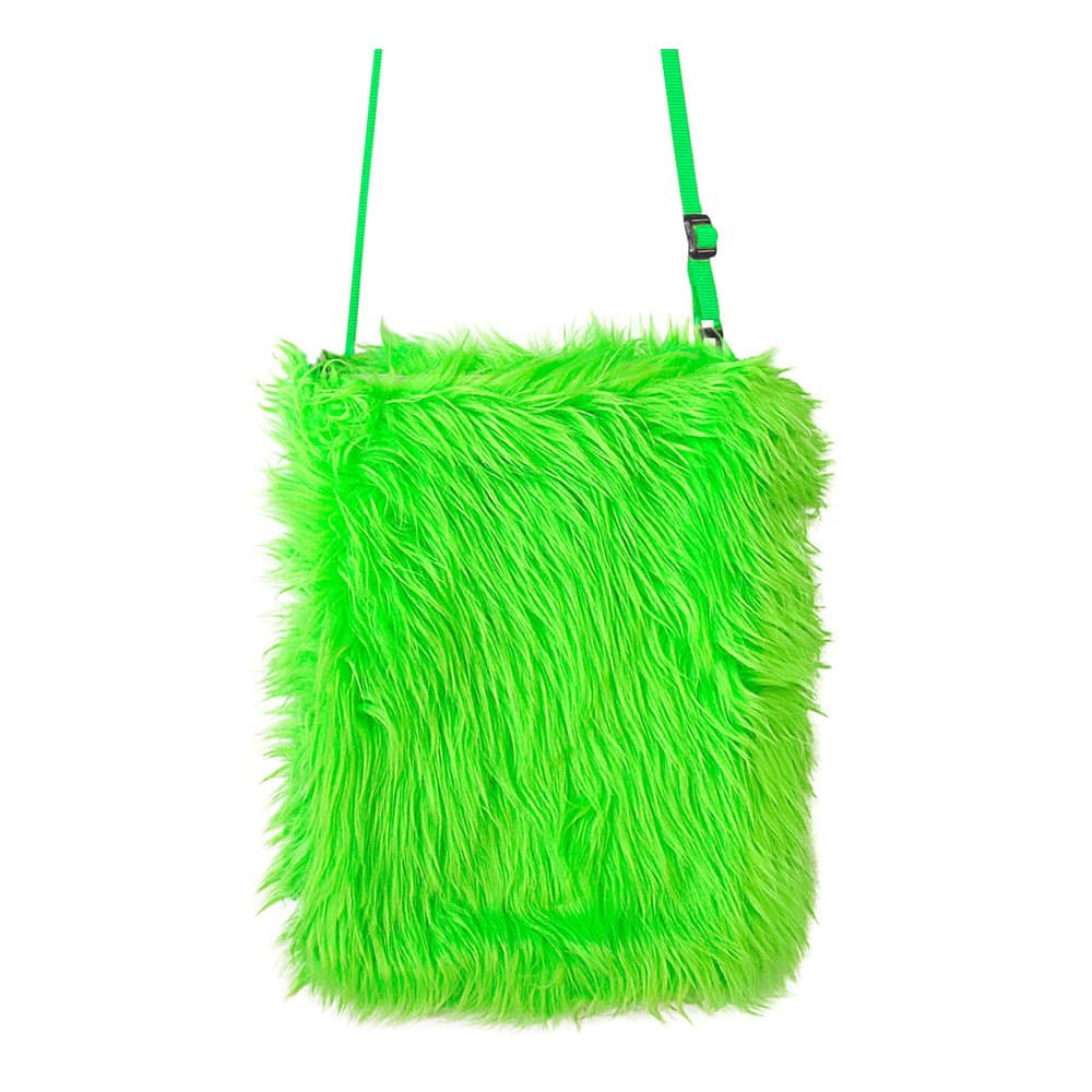Håndveske Fluffy Neon Grønn