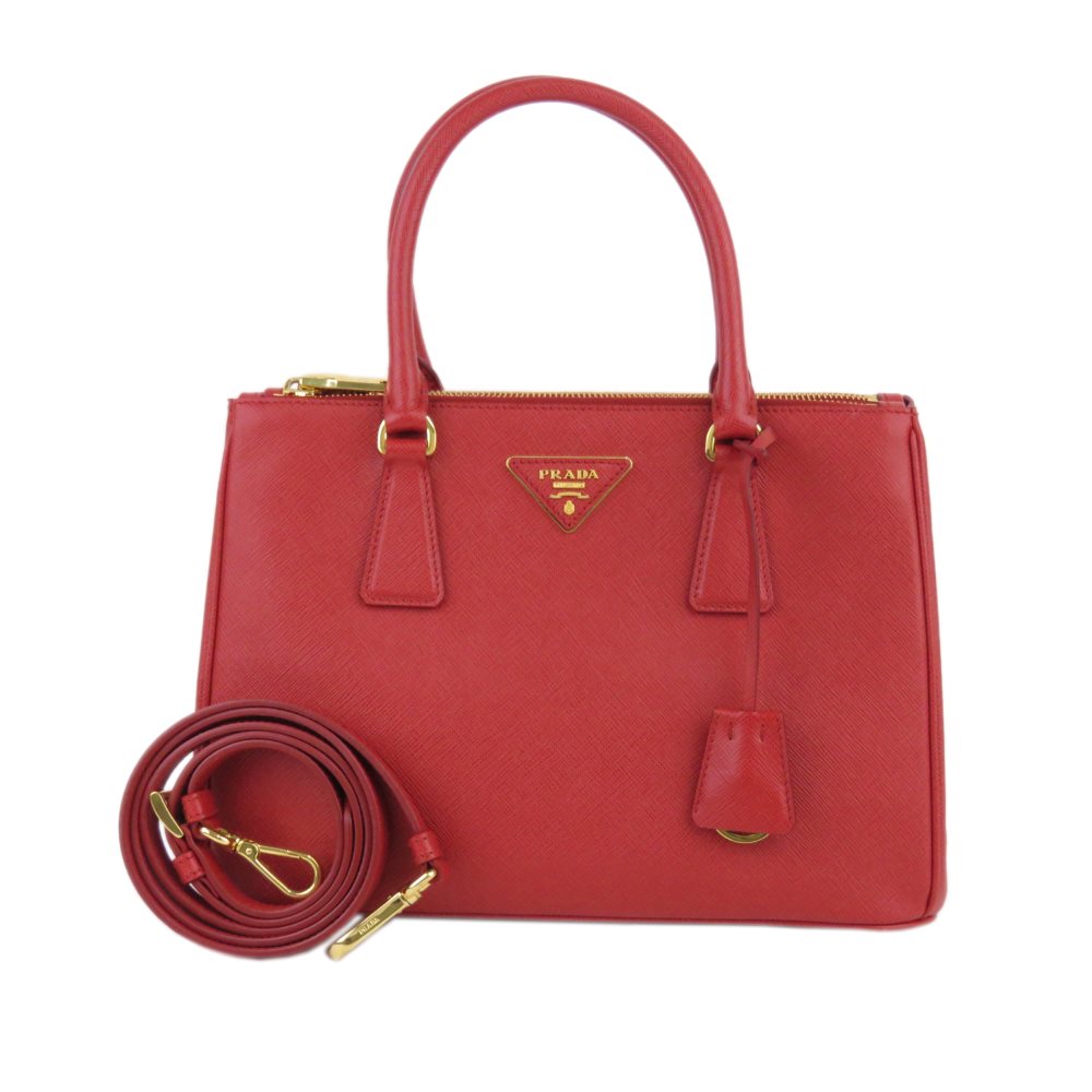 Prada Saffiano Galleria Satchel Red | CDON Prada Galleria Medium Saffiano veske | FINN.no