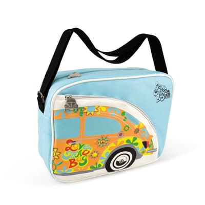 BRISA VW Collection - Volkswagen Beetle Bug Bitl Olkalaukku (Flower)