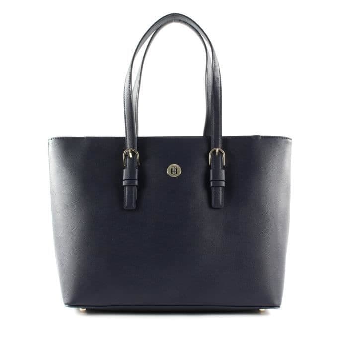 TOMMY HILFIGER Håndtaske AW0AW07668CJM - Blå - Kvinder