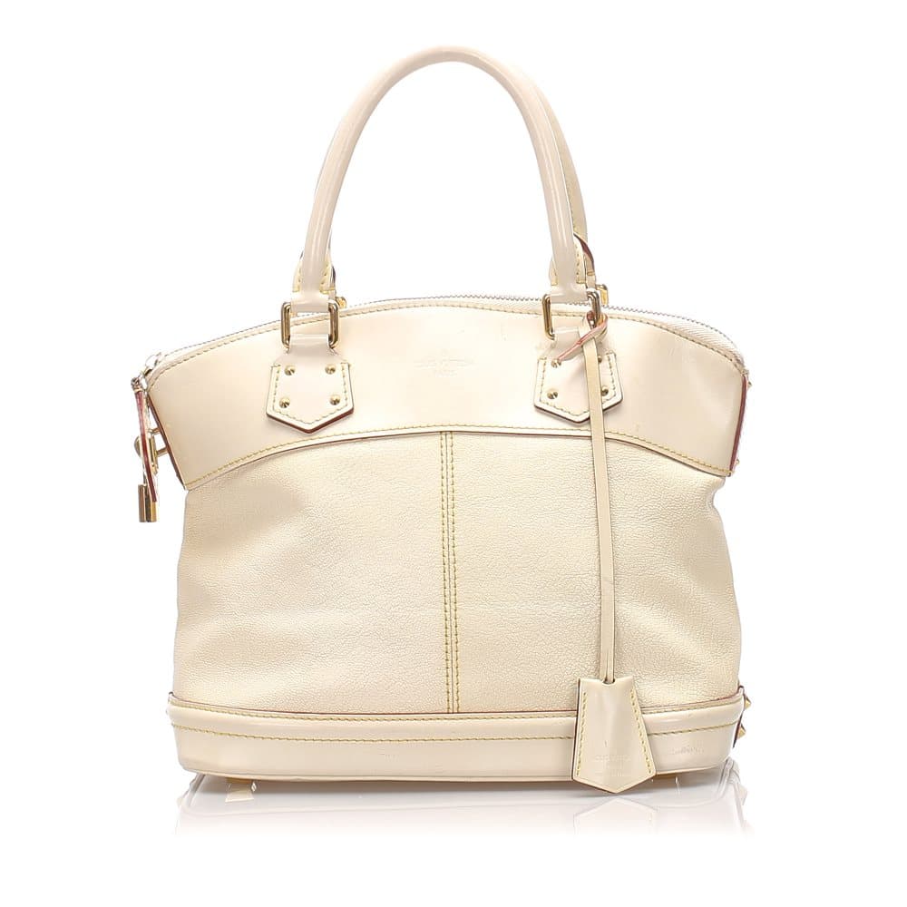 Louis Vuitton Suhali Lockit PM White