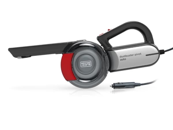 Black & Decker DustBuster Pivot Auto PV1200AV-XJ - Dammsugare - handhållen - utan påse - röd/grå