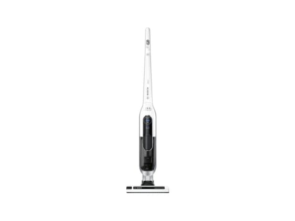 Bosch BBH62860, Utan påse, Vit, 0,4 l, Hygienfilter, Filtrering, Matta