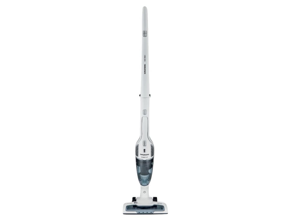 Grundig VCH 9630, Utan påse, Silver, Vit, 0,5 l, Torr, HEPA, Cyklonisk/filtrering