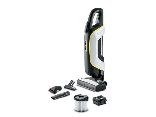Kärcher VC 5 Premium - Støvsuger - pinne/håndholdt (2-i-1) - uten pose - uten kabel - hvit