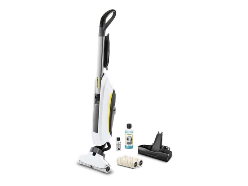 Kärcher FC 5 Premium, Uten pose, Hvit, 0,2 l, 0,4 l, Tørr & våt, Vannfiltrering
