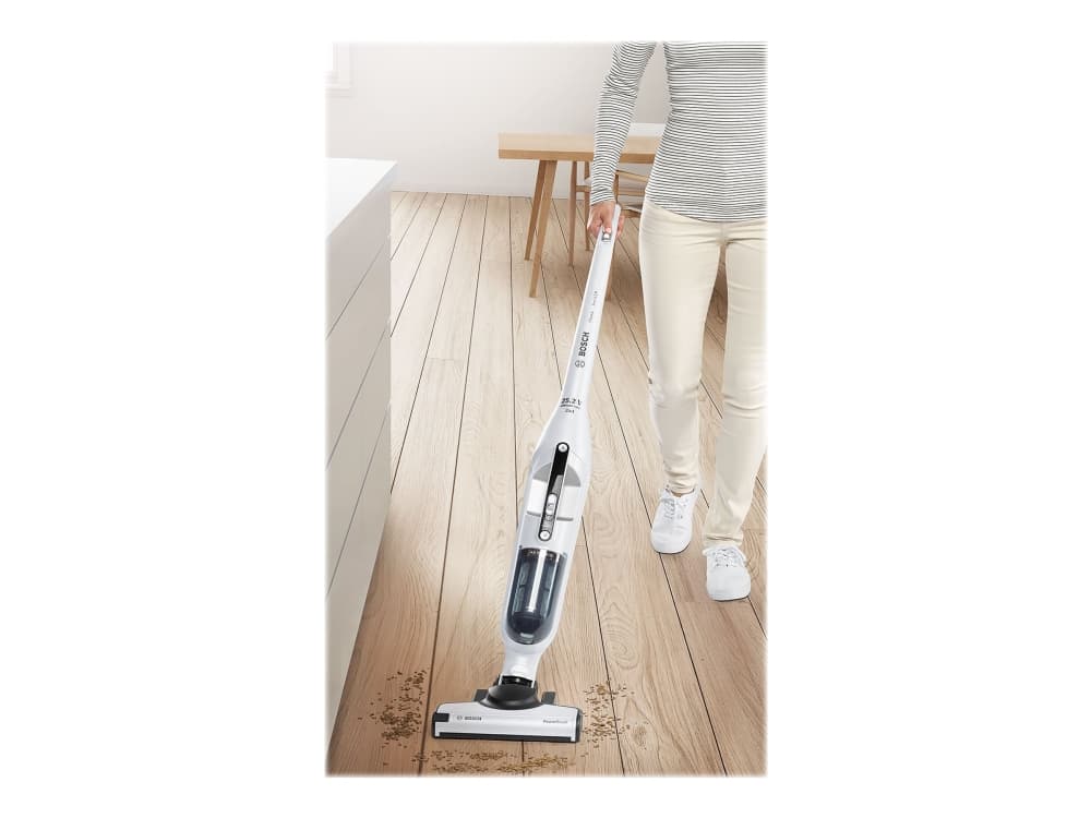 Bosch Flexxo Serie | 4 BCH3K255 - Dammsugare - skaft/handhållen (2-i-1) - utan påse - sladdlös - grå-/pärlvit