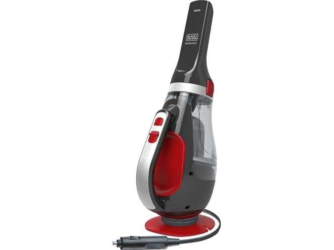 Black & Decker ADV1200-XK, Torr, Cyklonisk, 1053 l/min, Utan påse, 0,61 l, Grå, Röd