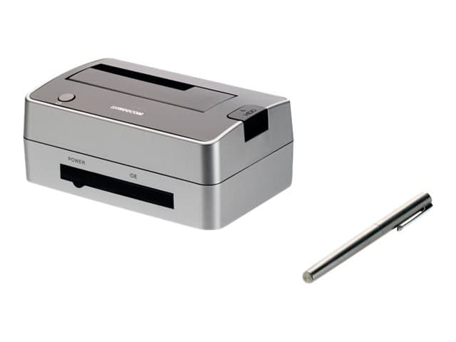 Freecom Hard Drive Dock Pro - HDD dockningsstation - fack: 1 - 2.5", 3.5" - ATA / SATA 3Gb/s - 3 Gbit/s - USB 2.0