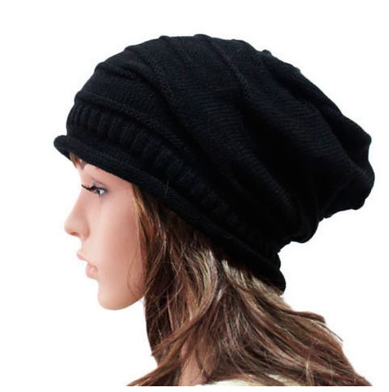 Mössa - Baggy - Beanie - Unisex | Svart