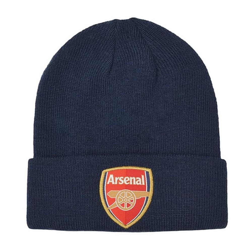 Arsenal FC Vuxna Unisex Crest manschett stickad mössa